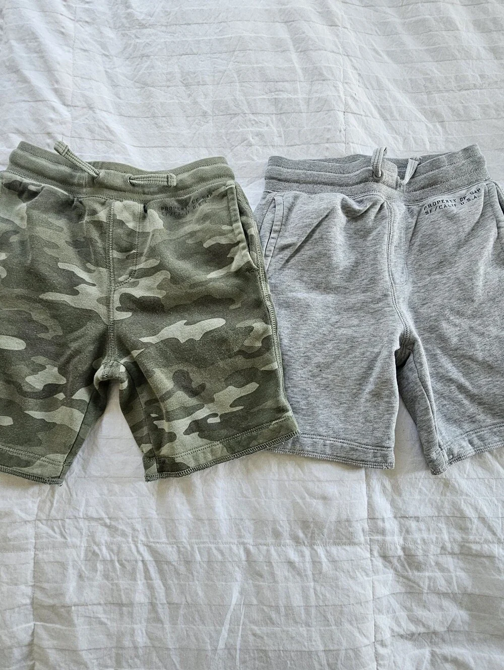 Gap Boys Sweat Short Pull-on Shorts Lot, Size Small 6/7